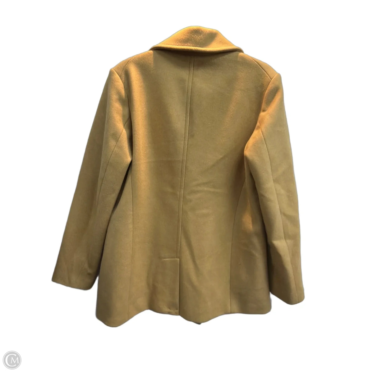 Coat Peacoat By Old Navy In Tan, Size: L