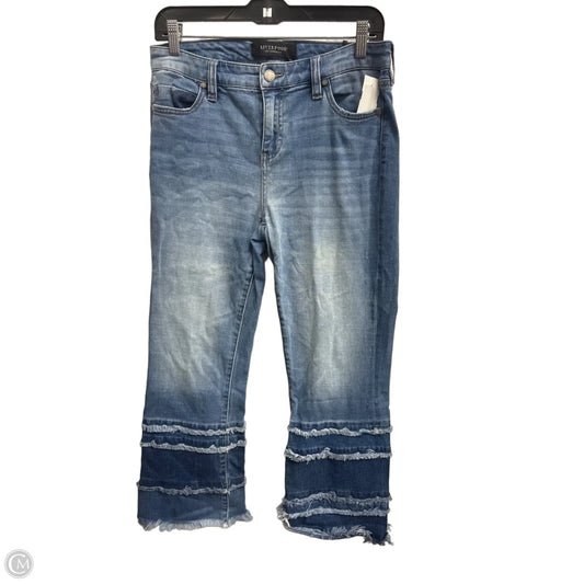 Jeans Boyfriend By Liverpool In Blue Denim, Size: 6