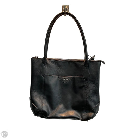 Tote Leather By Lodis, Size: Medium