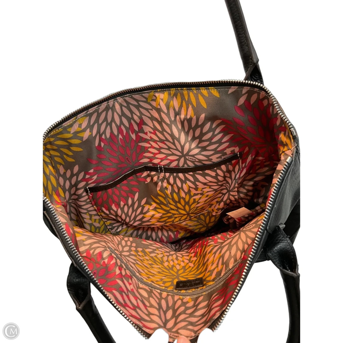 Tote Leather By Lodis, Size: Medium