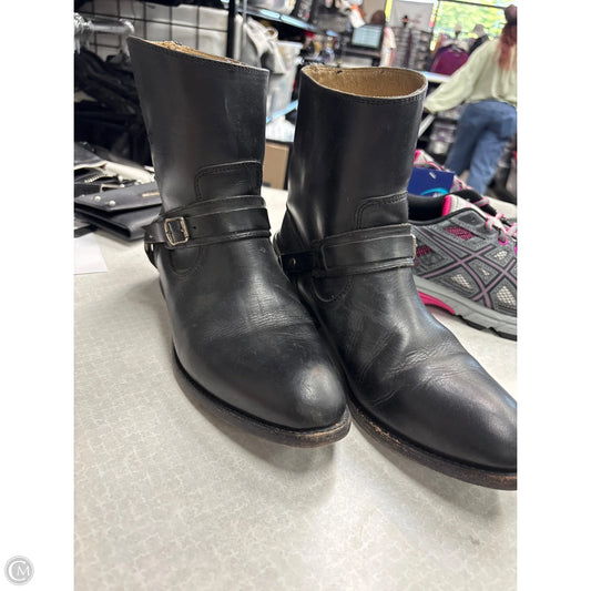 Boots Designer By Frye In Black, Size: 9.5