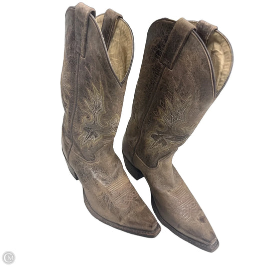 Boots Western By Cma In Taupe, Size: 7.5