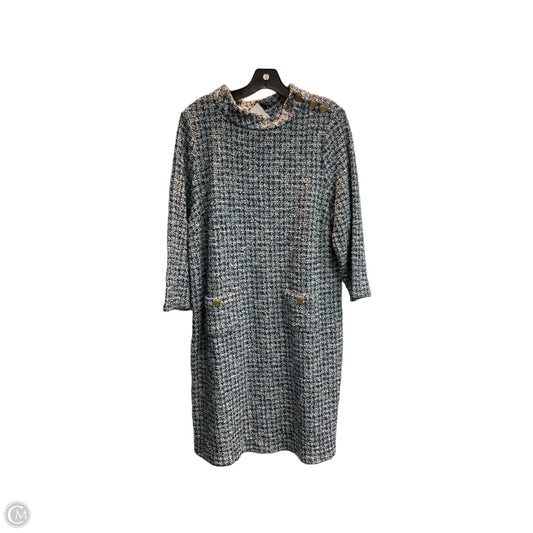 Dress Sweater By Talbots In Blue, Size: Xlp