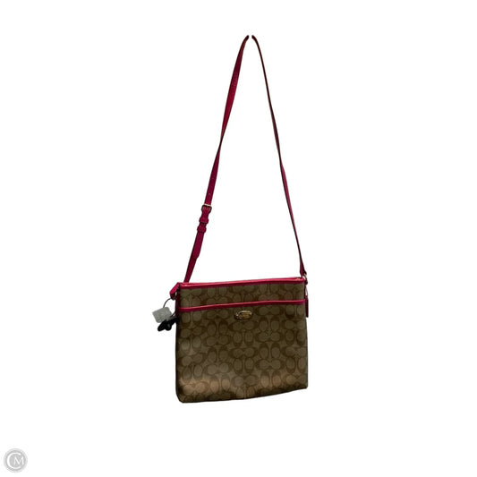Crossbody Designer By Coach, Size: Medium