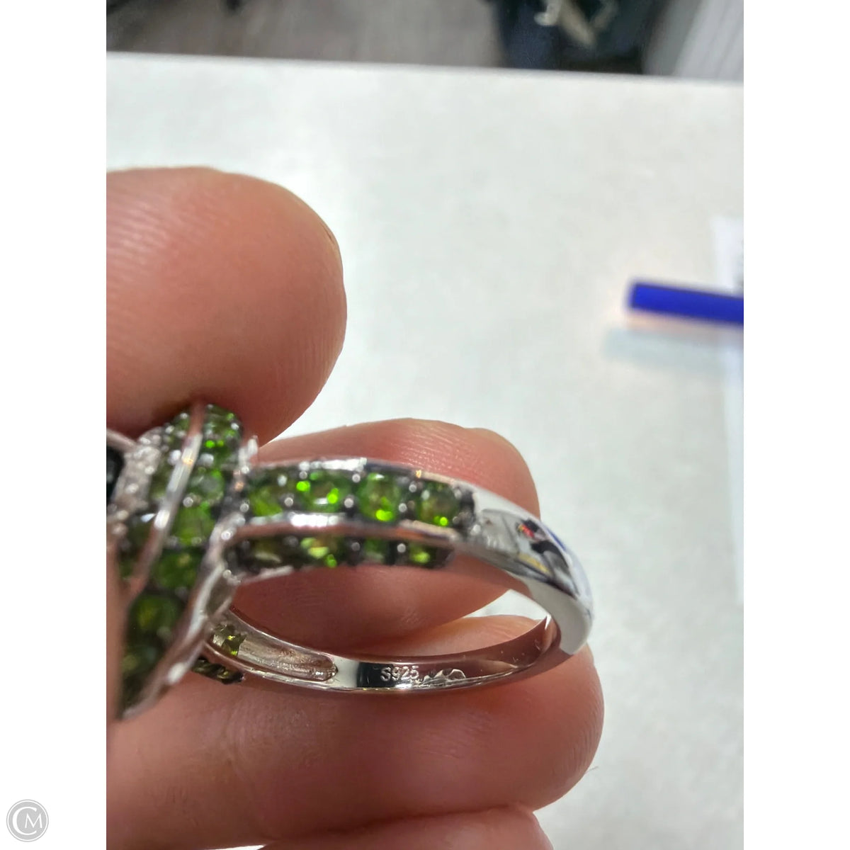 Ring Sterling Silver By Cmb, Size: 8