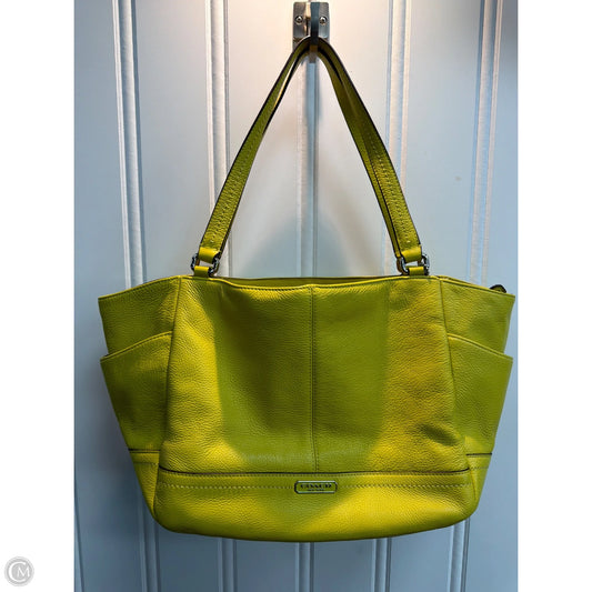 Tote Designer By Coach, Size: Medium