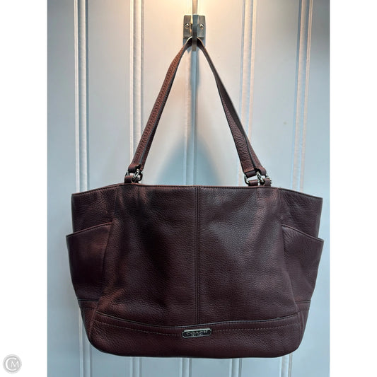 Tote Designer By Coach, Size: Medium