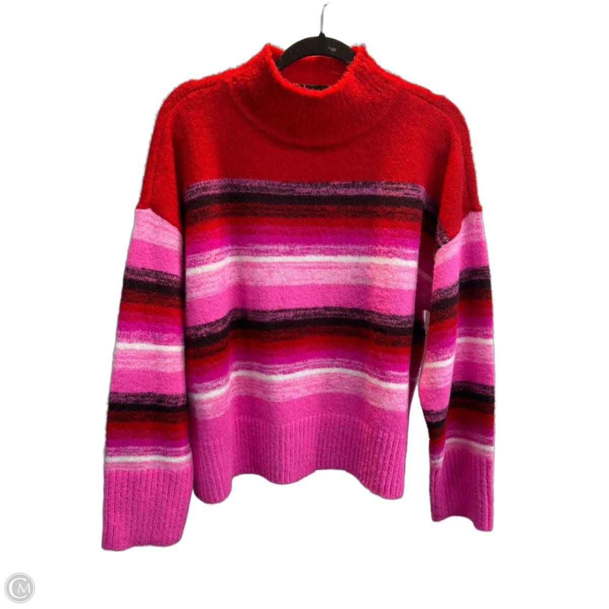 Sweater By Nine West In Striped Pattern, Size: Xl