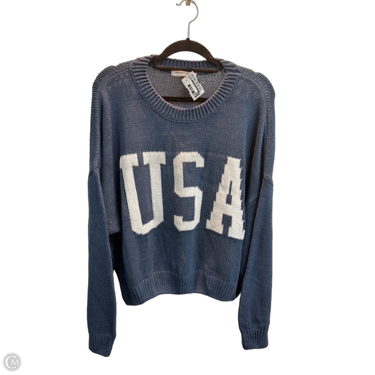 Sweater By Greyson In Blue, Size: 2x