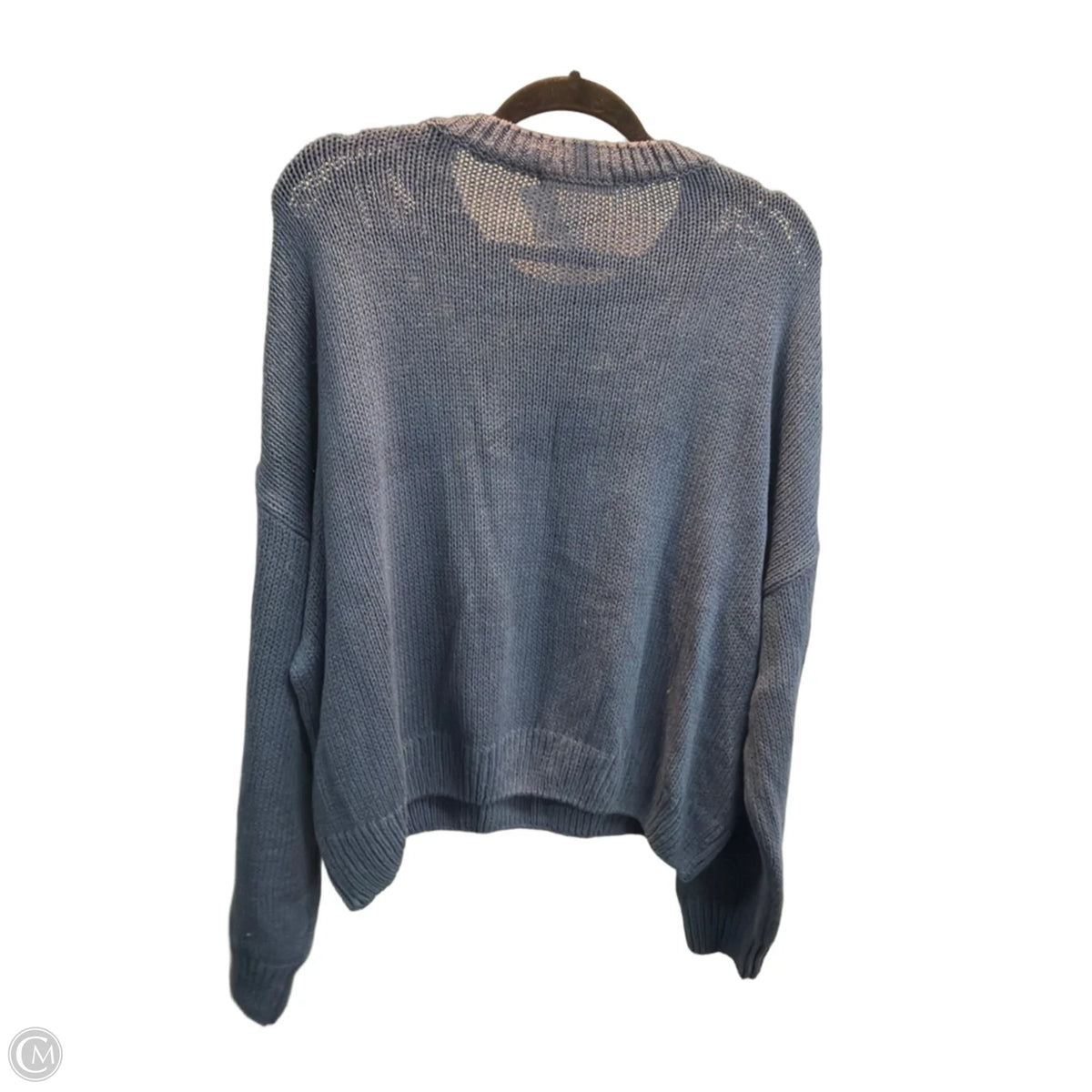 Sweater By Greyson In Blue, Size: 2x