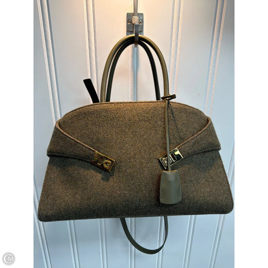Handbag Luxury Designer By Ferragamo, Size: Large