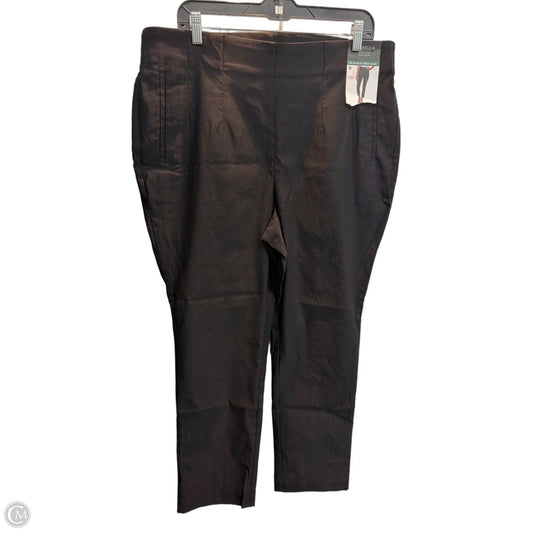 Pants Leggings By Rafaella In Black, Size: 18