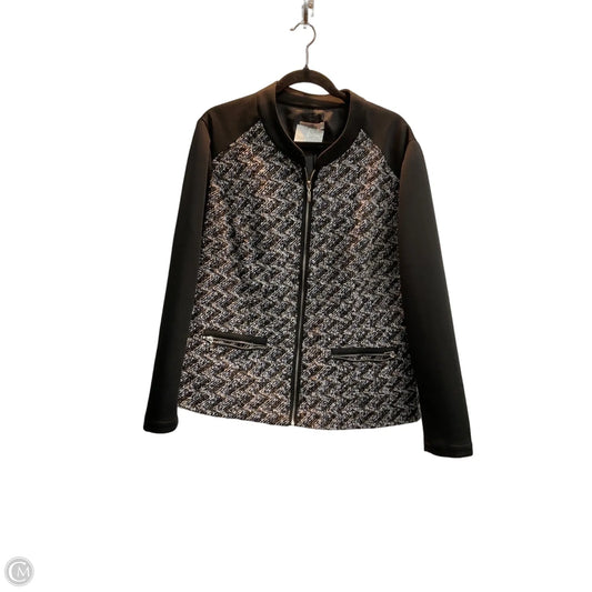 Jacket Puffer & Quilted By Roz And Ali In Black, Size: 2x