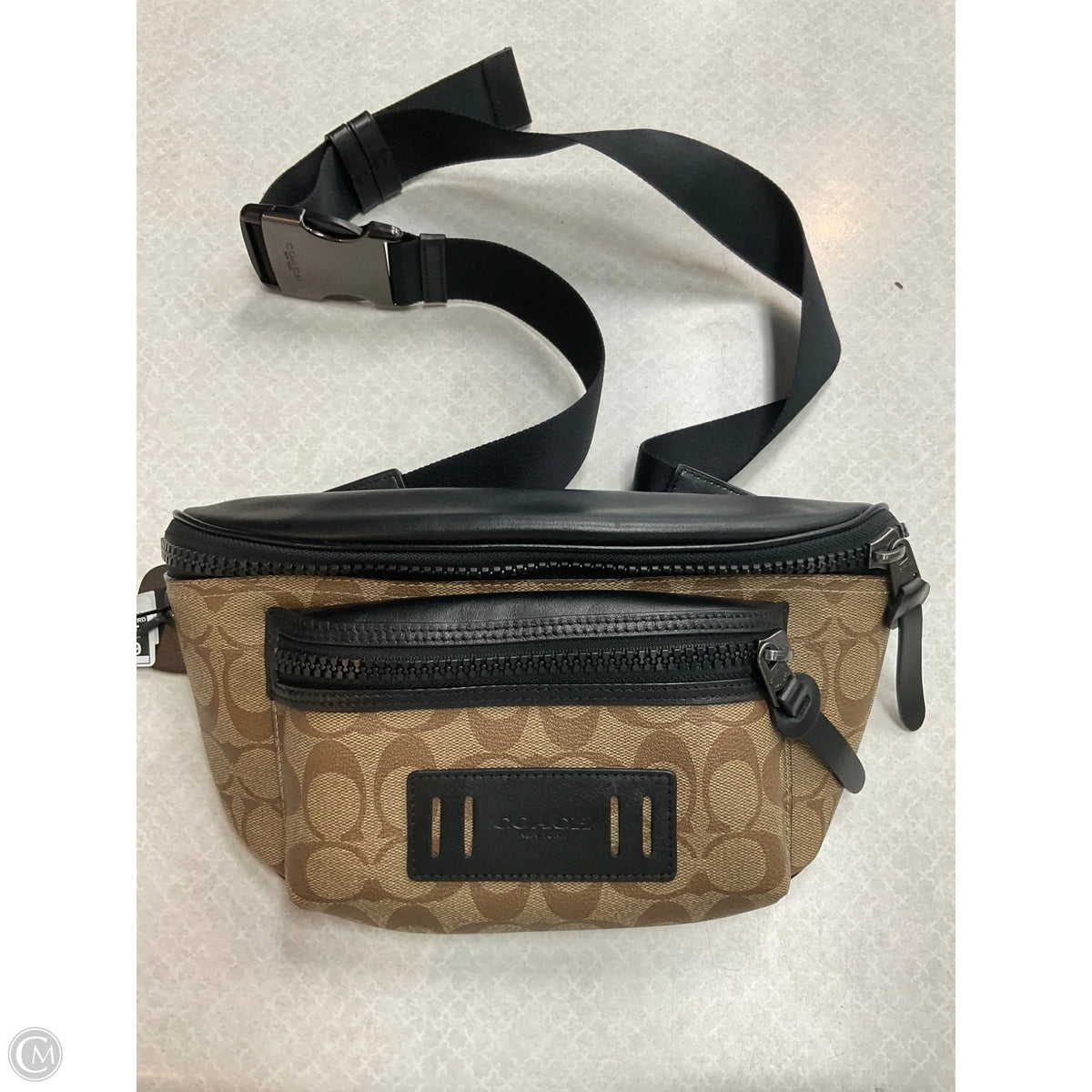 Belt Designer By Coach, Size: Medium