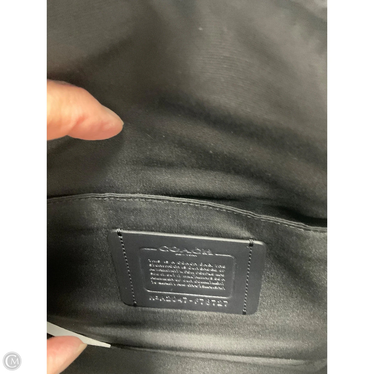 Belt Designer By Coach, Size: Medium