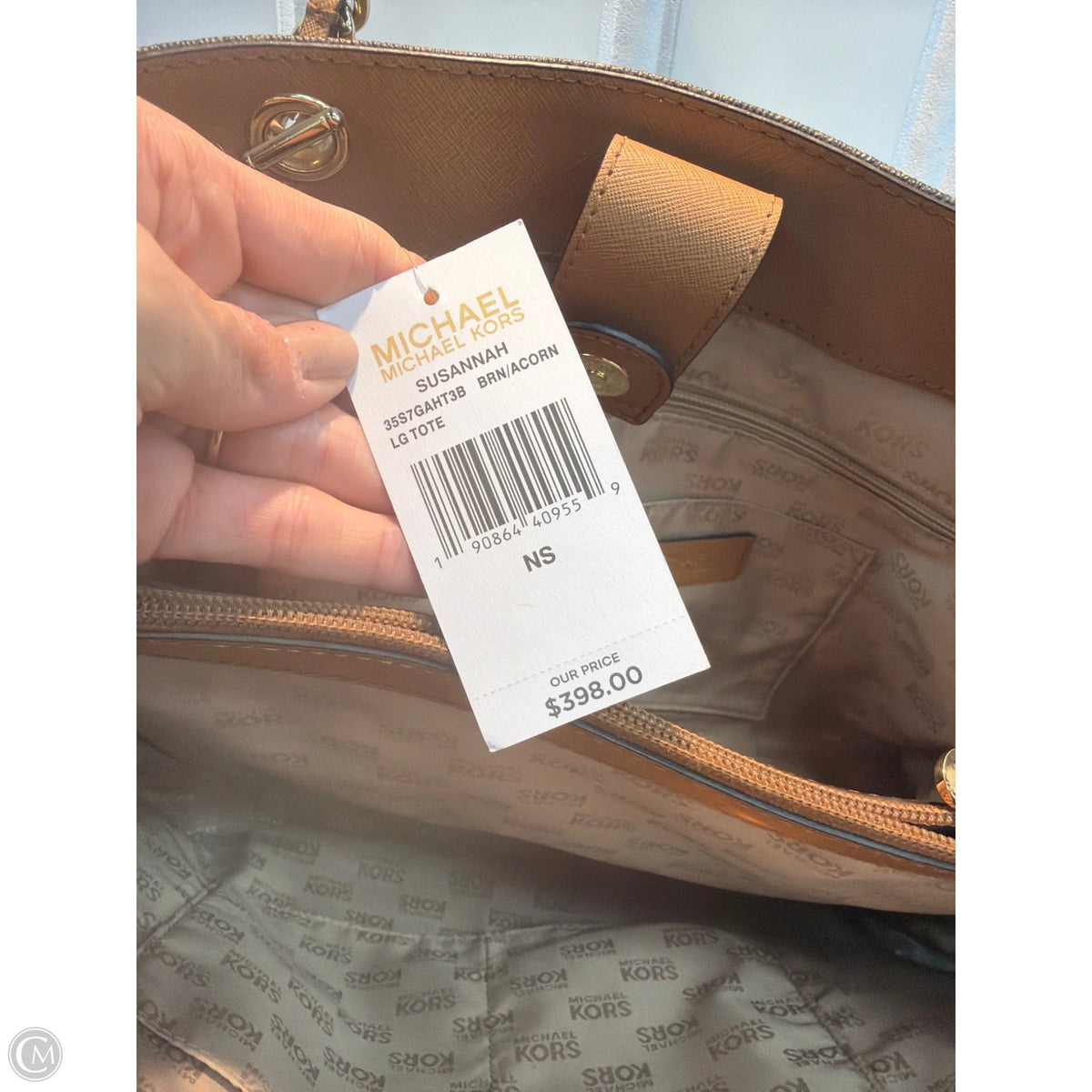 Tote Designer By Michael Kors, Size: Medium