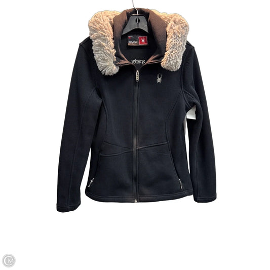 Athletic Jacket By Spyder In Black, Size: L