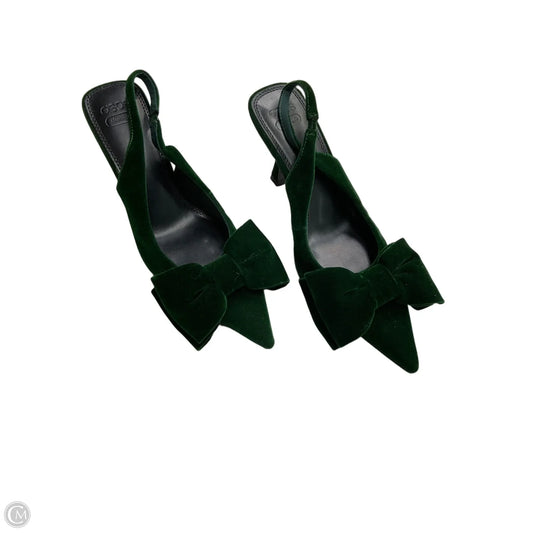 Shoes Heels Kitten By Asos In Green, Size: 5