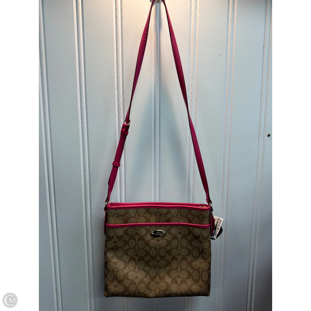 Crossbody Designer By Coach, Size: Large