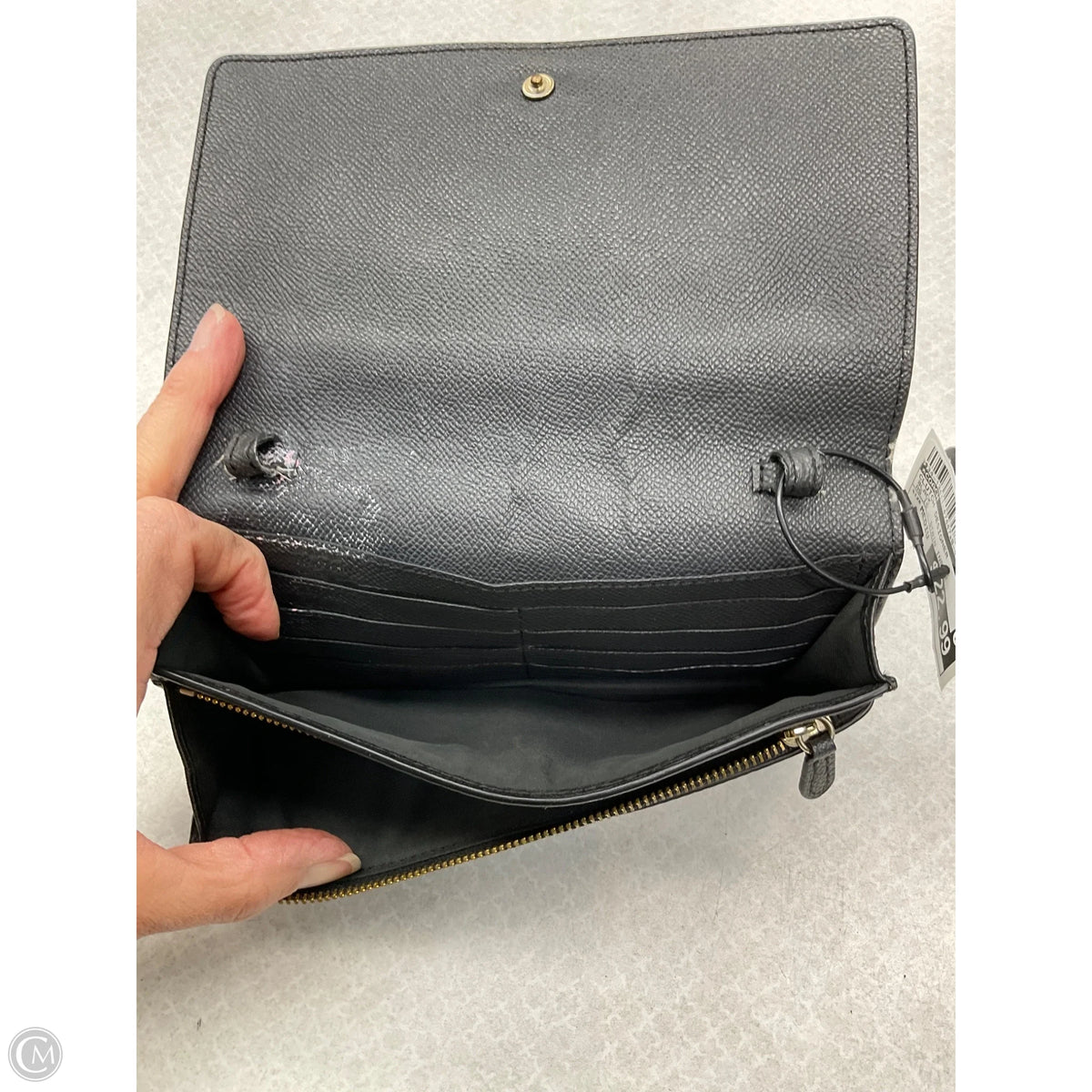 Clutch Designer By Coach, Size: Medium