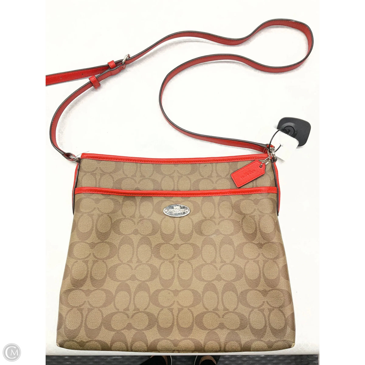 Crossbody Designer By Coach, Size: Large
