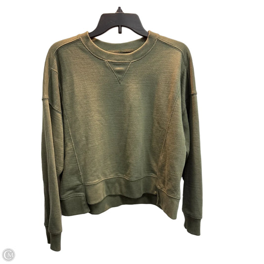 Sweatshirt Crewneck By Time And Tru In Green, Size: S