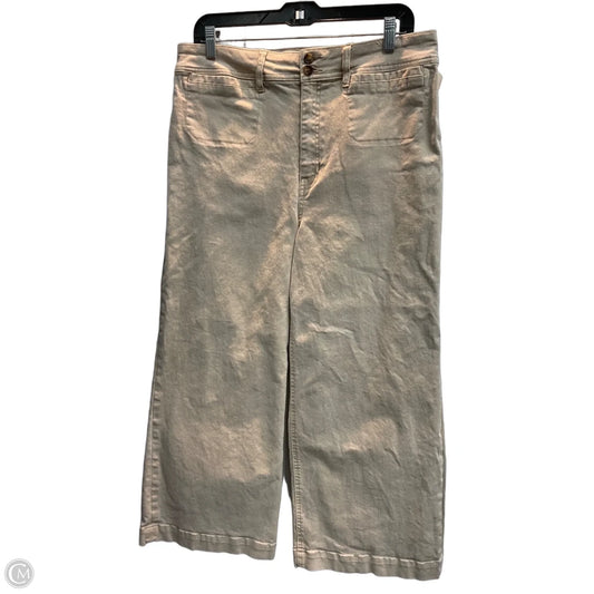 Pants Wide Leg By Tgla In Tan, Size: 12