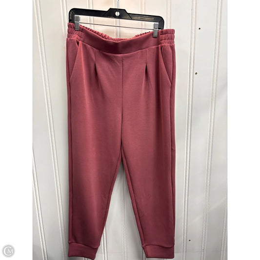 Pants Lounge By Avia In Pink, Size: L