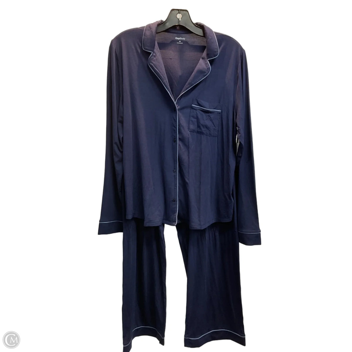 Pajamas 2pc By Gap In Blue, Size: M