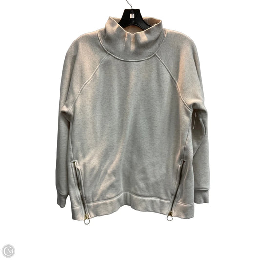 Athletic Sweatshirt Collar By Athleta In Tan, Size: S