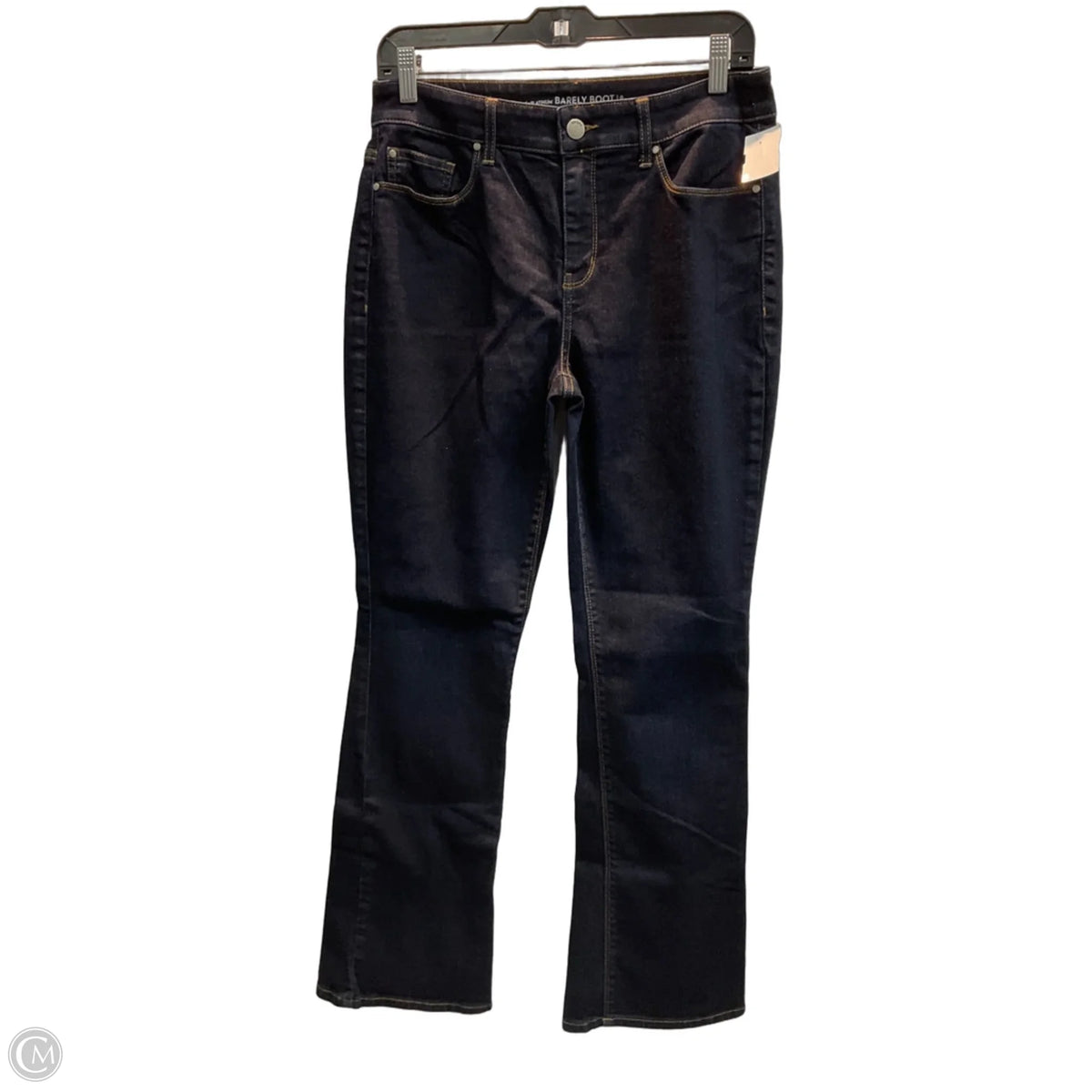 Jeans Boot Cut By Chicos In Blue Denim, Size: 8