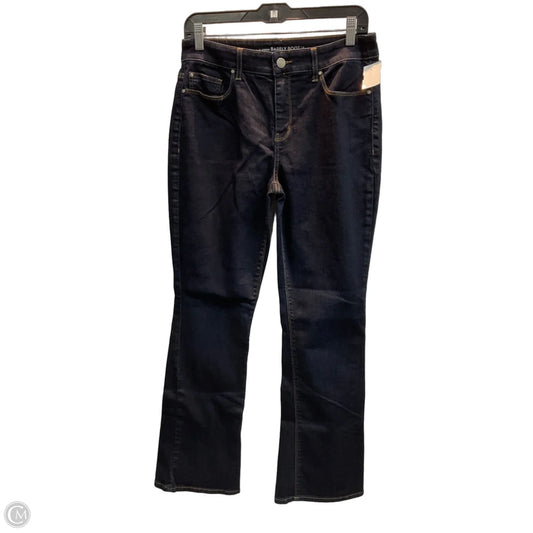 Jeans Boot Cut By Chicos In Blue Denim, Size: 8
