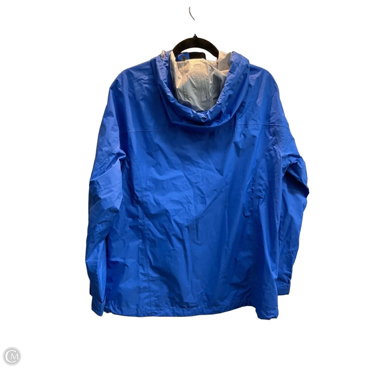 Jacket Windbreaker By L.l. Bean In Blue, Size: L