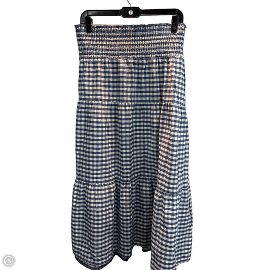 Skirt Maxi By Universal Thread In Checkered Pattern, Size: 24