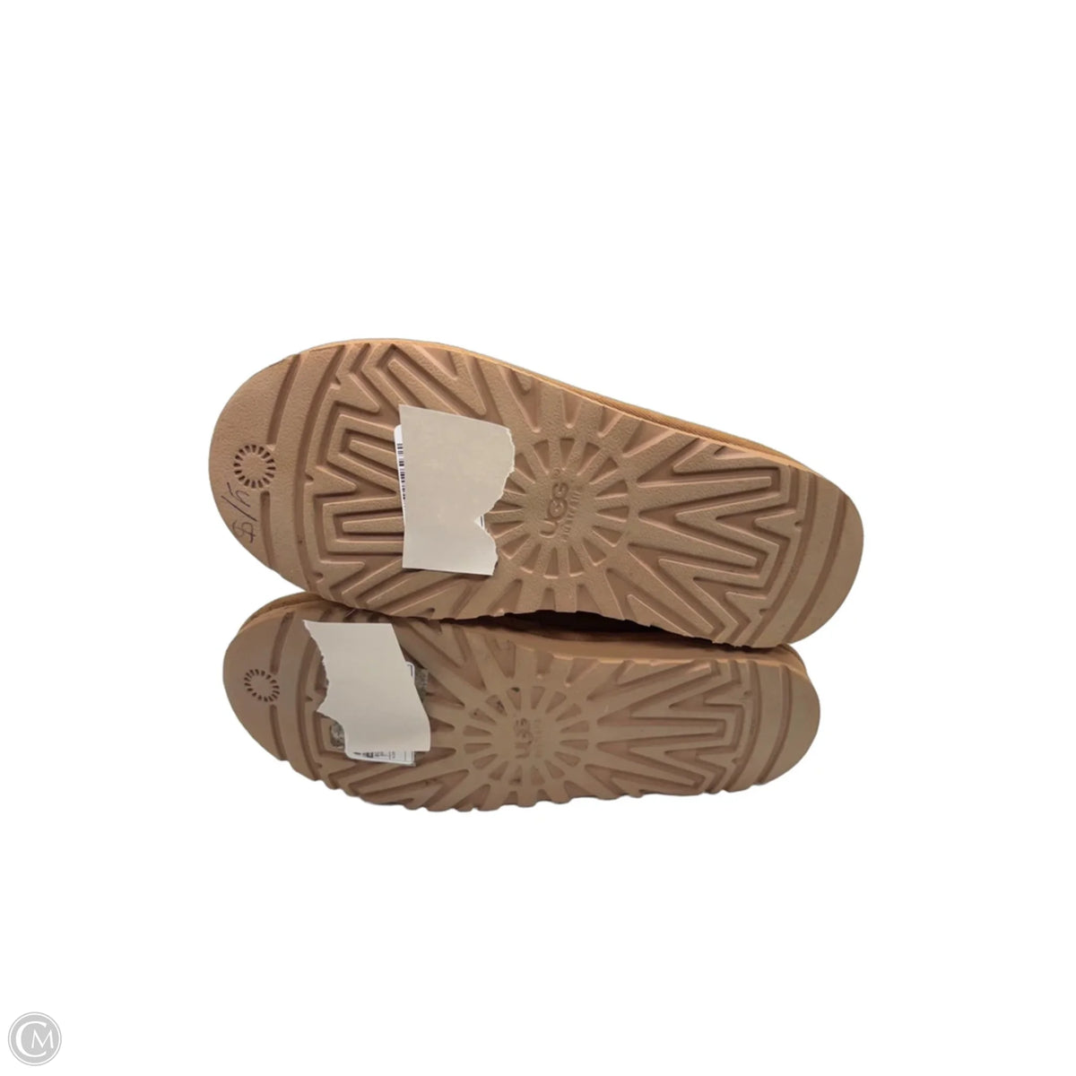 Boots Designer By Ugg In Brown, Size: 7
