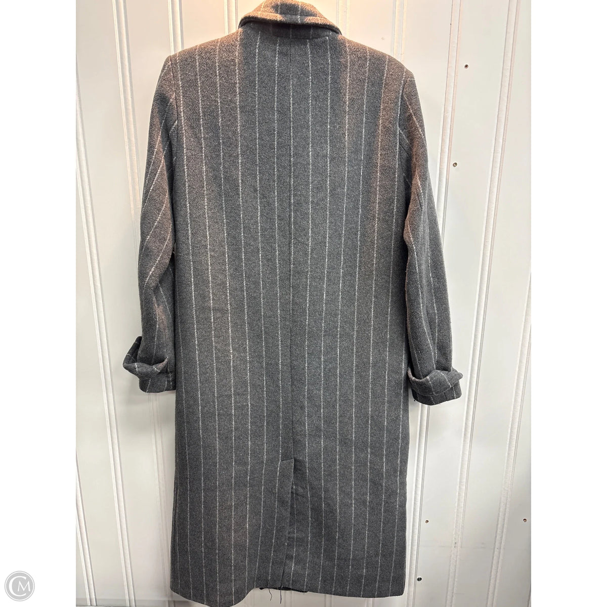 Coat Peacoat By Steve Madden In Grey, Size: S