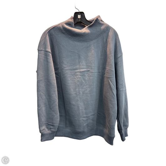Sweatshirt Crewneck By Trendy Queen In Blue, Size: S
