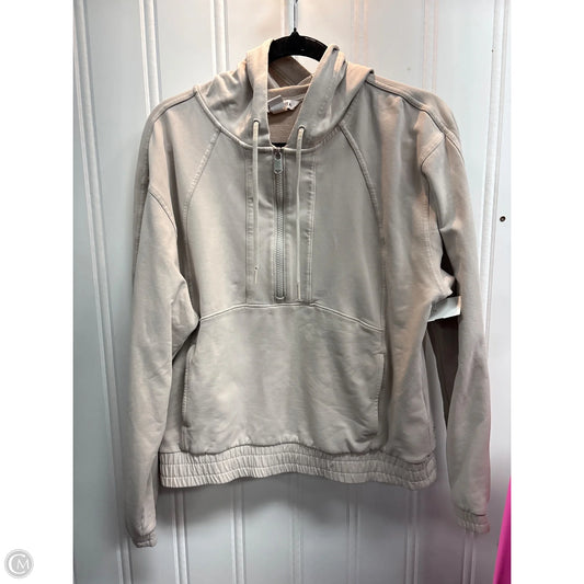 Athletic Sweatshirt Hoodie By Athleta In Red, Size: M