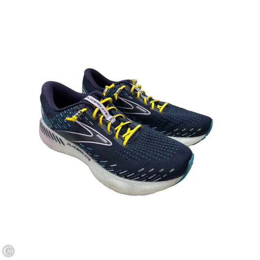 Shoes Athletic By Brooks In Blue, Size: 9.5