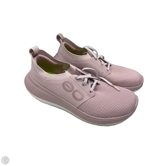 Shoes Sneakers By Oofos In Purple, Size: 9