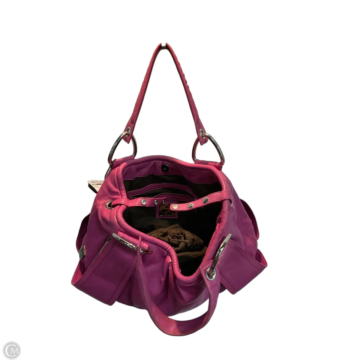 Handbag Leather By Kooba, Size: Medium