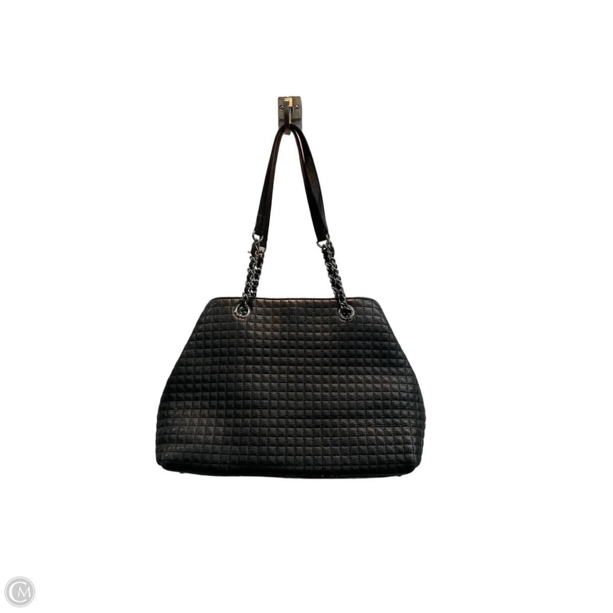 Handbag Leather By Calvin Klein, Size: Medium