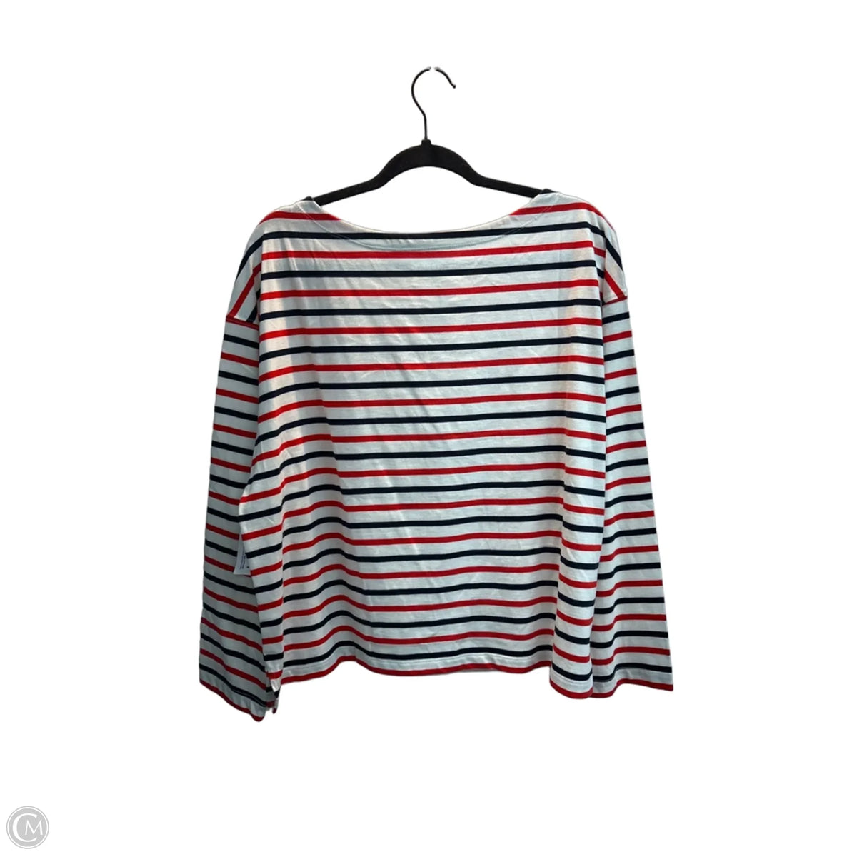Top Long Sleeve Basic By Old Navy In Striped Pattern, Size: Xlp