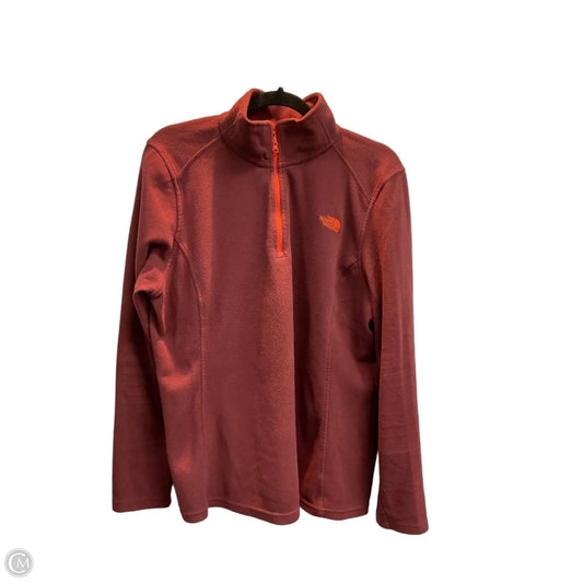 Athletic Fleece By The North Face In Red, Size: Xl