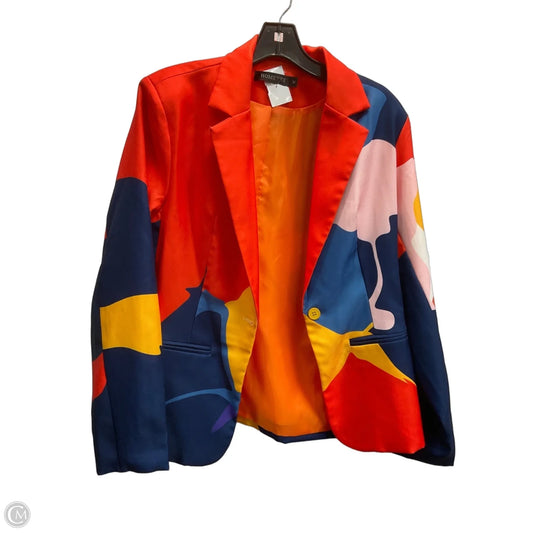 Blazer By Clothes Mentor In Multi-colored, Size: M