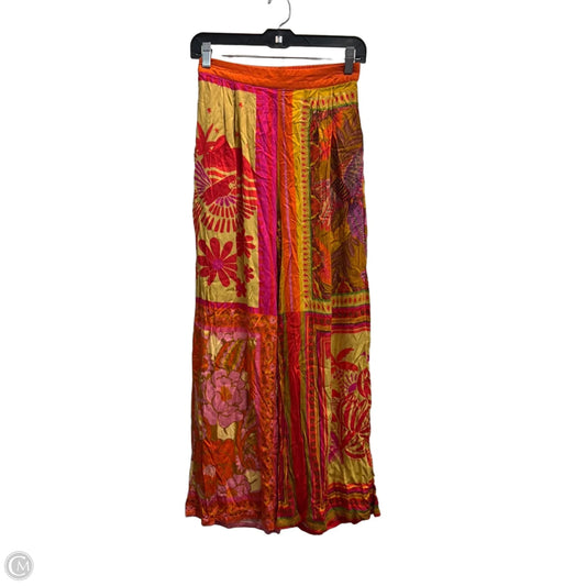 Pants Designer By Farm Rio In Multi-colored, Size: 2