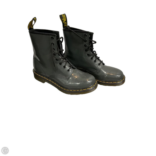 Boots Designer By Dr Martens In Grey, Size: 9