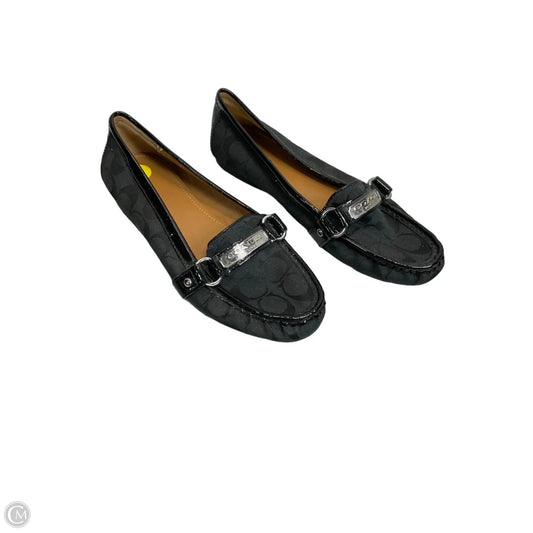 Shoes Designer By Coach In Black, Size: 9