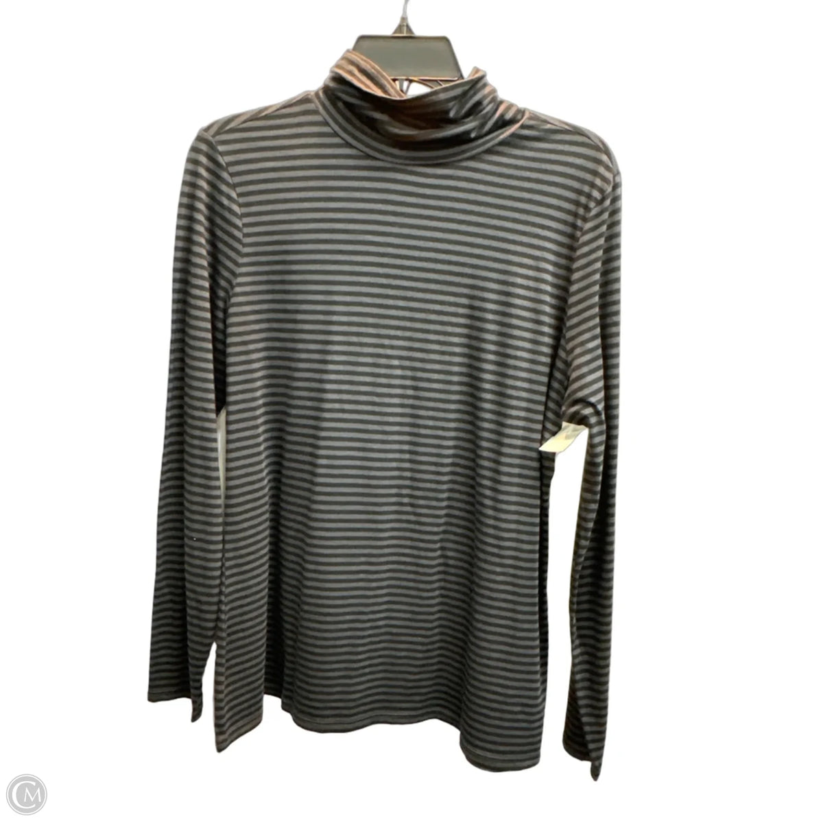 Top Long Sleeve Basic By Pendleton In Black, Size: Xl
