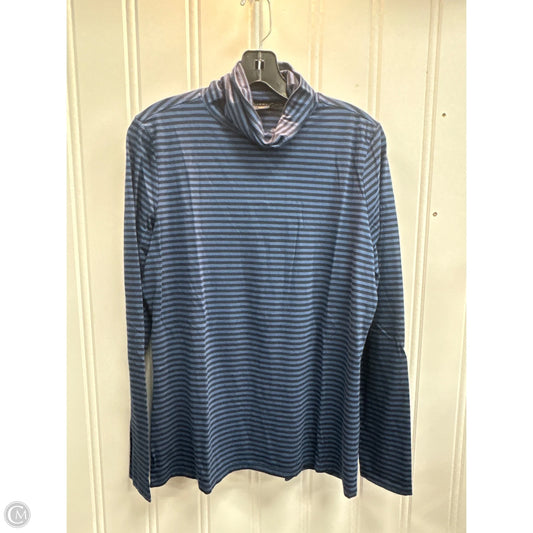 Top Long Sleeve Basic By Pendleton In Blue, Size: Xl